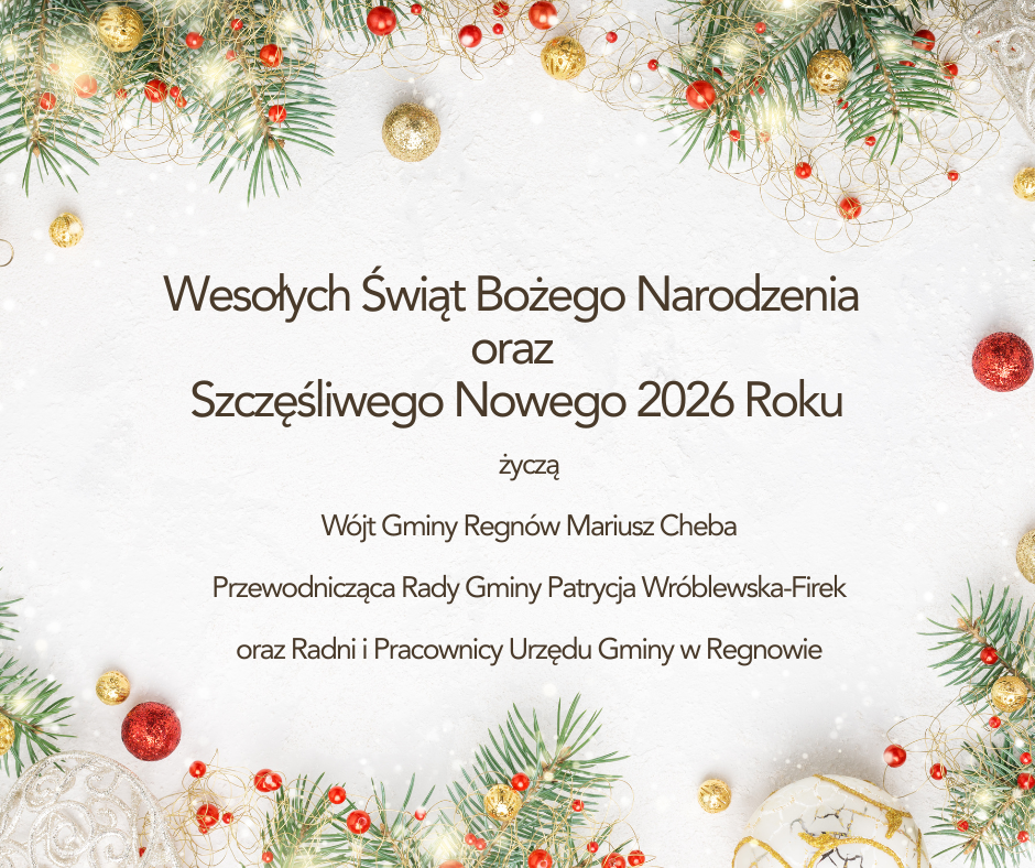 Życzenia z okazji Świąt Bożego Narodzenia