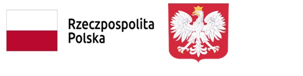 Barwy Rzeczypospolitej Polskiej oraz wizerunek godła Rzeczypospolitej Polskiej