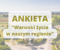 Plakat informujący o badaniu