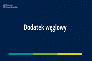 Logo z napisem dodatek węglowy